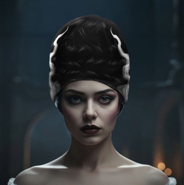 Bride of Frankenstein Hair Beanie - Image 7