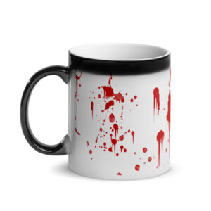 Blood Spatter Color Changing Mug