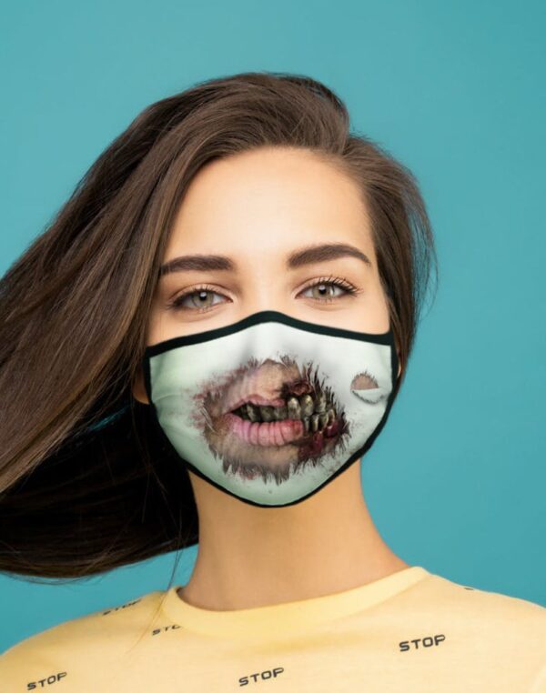 Zombie Face Mask for Women