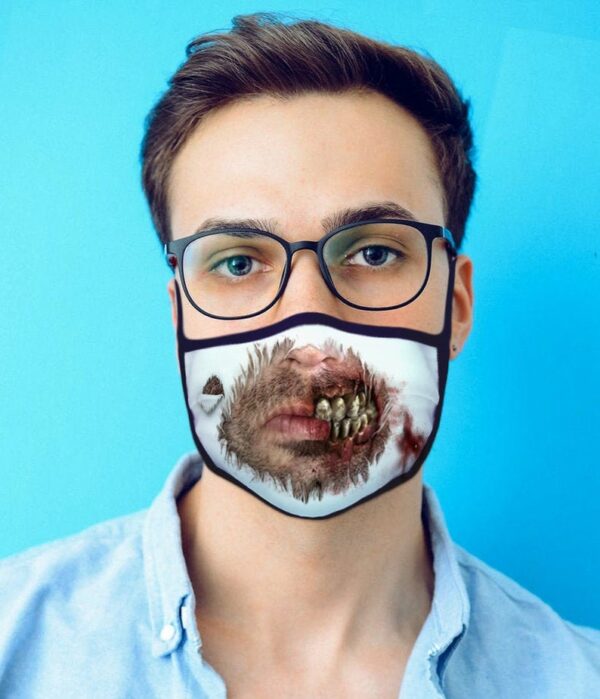 Zombie Face Mask for Men