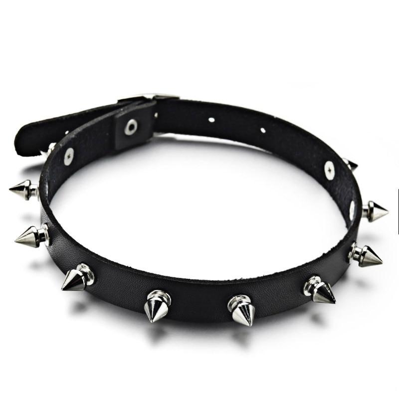 offentlig rustfri Indirekte Metal Spike Choker - Vegan Leather - Classic Punk - ALTstyled - Breaking  Fashion with Alternative, Punk and Gothic Decor, Apparel and Accessories