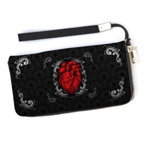 Victorian Gothic Anatomical Heart Wallet
