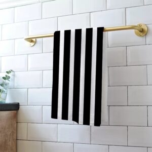 Gothic Stripes Hand Towel 16" x 24"