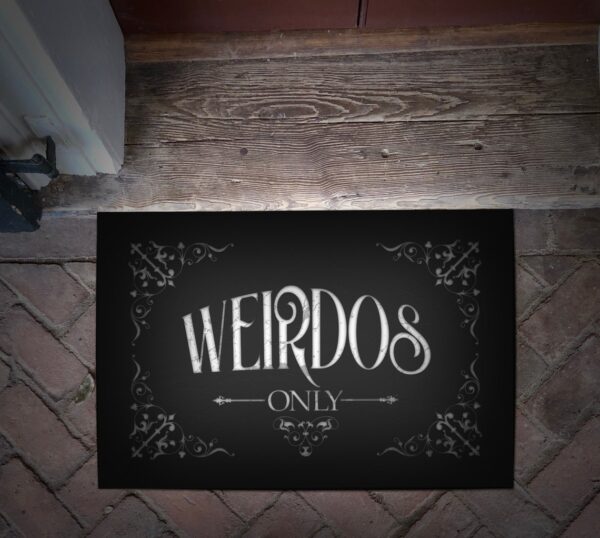 Weirdos Only - Witchy Welcome Mat - The Craft