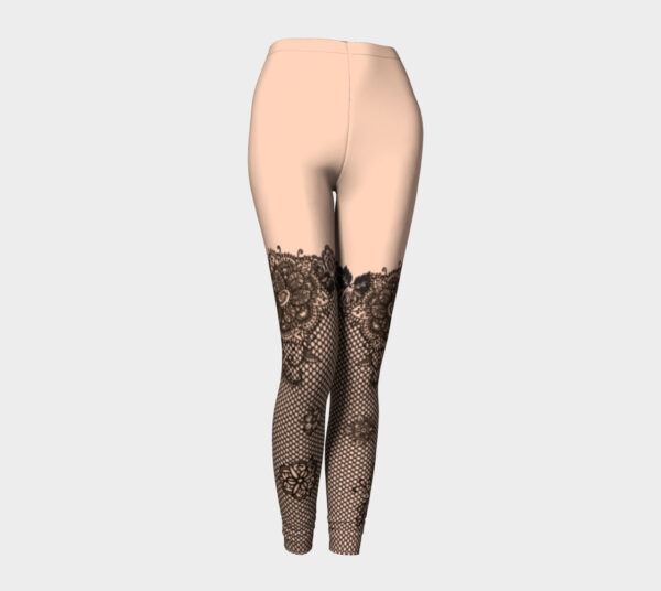 Enchantress Sexy Nude and Lace Leggings