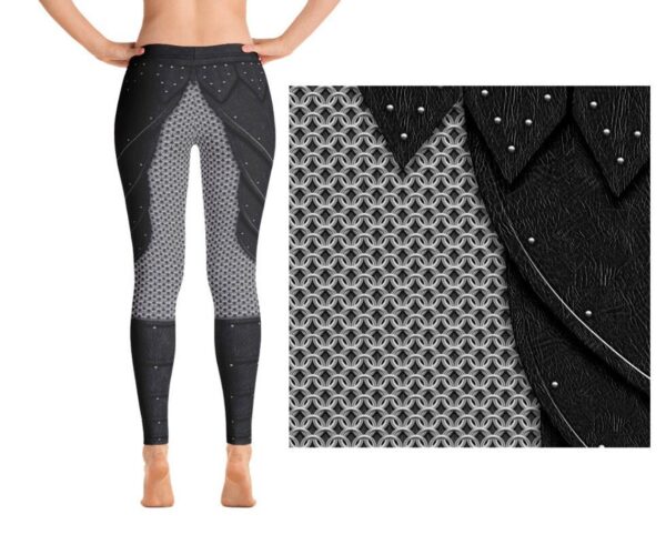 Chainmail and Leather Armor Leggings