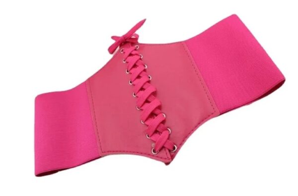 Classic Wide Leather Corset Belt - Image 6