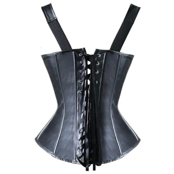 Leather Steampunk Corset - Image 5
