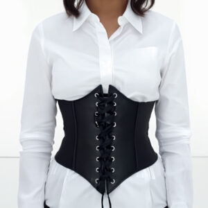 Classic Wide Leather Corset Belt