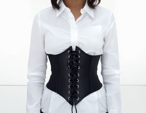 Classic Wide Leather Corset Belt