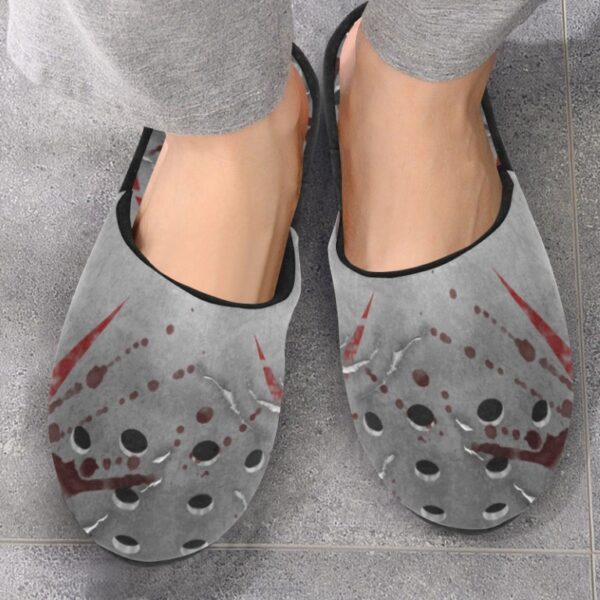Horror Movie Hockey Mask Slippers - Image 2