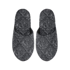 Damask Style Gothic Slippers