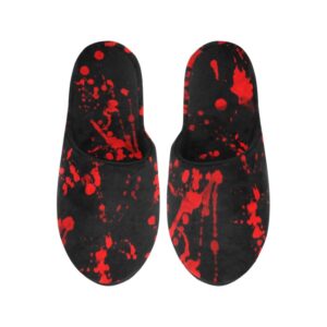Blood Spatter Slippers