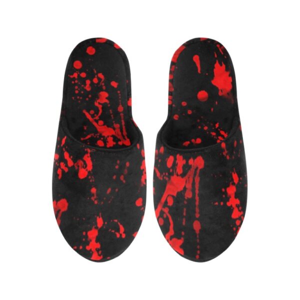 Blood Spatter Slippers