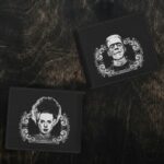 Frankenstein and Bride Bifold Wallet